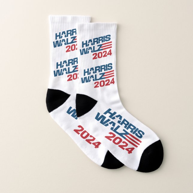 Harris Walz 2024 Election Socks (Pair)