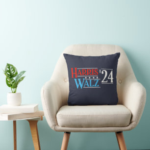 Harris Walz 2024 for President Cushion