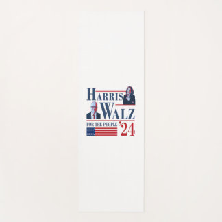 Harris Walz 2024 For The People Yoga Mat