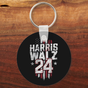 Harris Walz 2024 Kamala Harris 2024 Tim Walz 2024  Key Ring