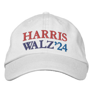 Harris Walz 2024 Kamala Harris and Tim Walz 2024  Embroidered Hat