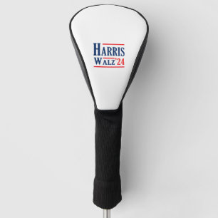 Harris Walz 2024 Kamala Harris President Tim Walz Golf Head Cover