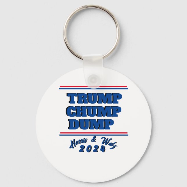 HARRIS WALZ 2024 KEY RING (Front)