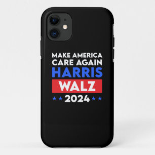 Harris Walz 2024 Make America Care Again Case-Mate iPhone Case