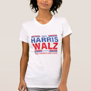 Harris Walz 2024 Make America Kind Again  T-Shirt