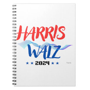 Harris Walz 2024  Notebook