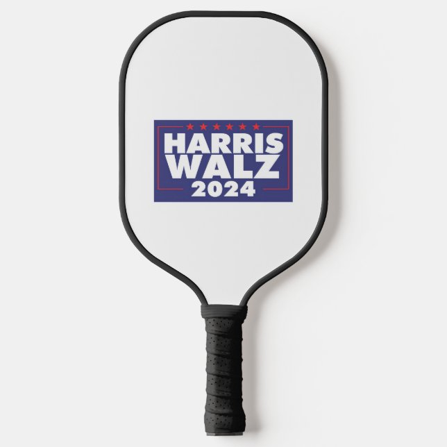 HARRIS WALZ 2024  PICKLEBALL PADDLE (Front)