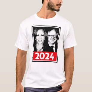 Harris Walz 2024 Poster T-Shirt