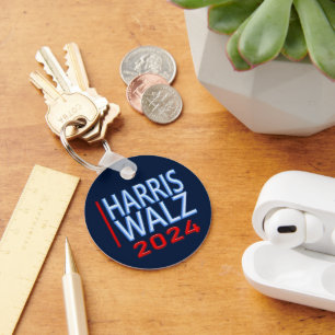 Harris Walz 2024 Presidential Election Key Ring