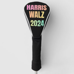 Harris Walz 2024 Rainbow Golf Head Cover