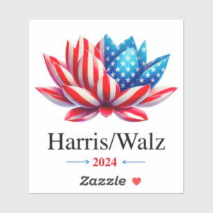 Harris Walz 2024 --- Removable Vinyl 