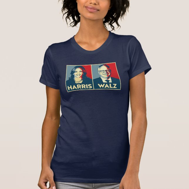Harris Walz 2024 T-Shirt (Front)
