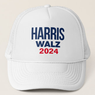 HARRIS WALZ 2024 TRUCKER HAT