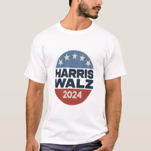 HARRIS WALZ 2024 VOTE FOR KAMALA HARRIS TIM WALZ T-Shirt