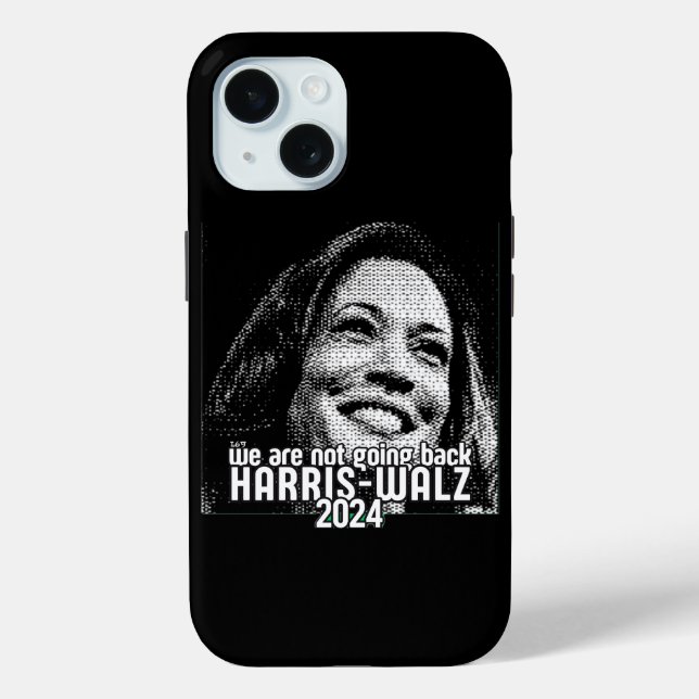 HARRIS-WALZ 2024 WE ARE NOT GOING BACK Case-Mate iPhone CASE (Back)