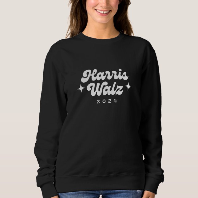Harris Walz 2024 Women's Sweatshirt (Front)