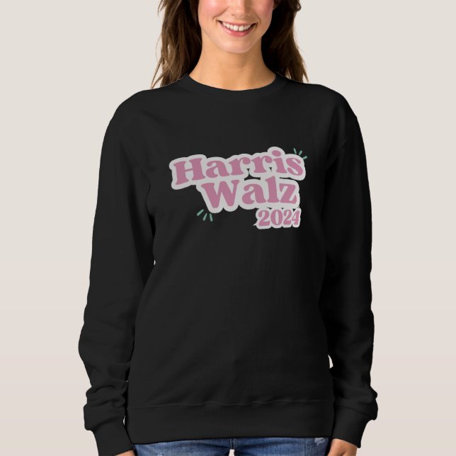 Harris Walz 2024 Women's Sweatshirt (Front)
