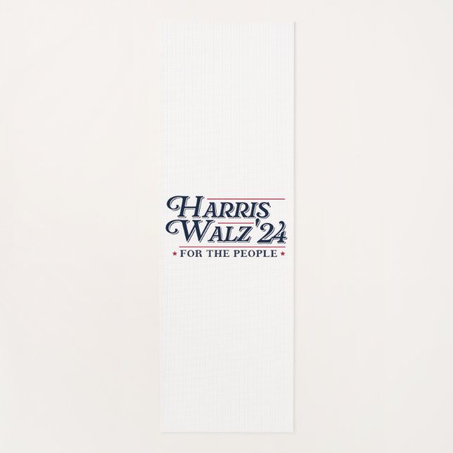 Harris Walz 2024  Yoga Mat (Front)