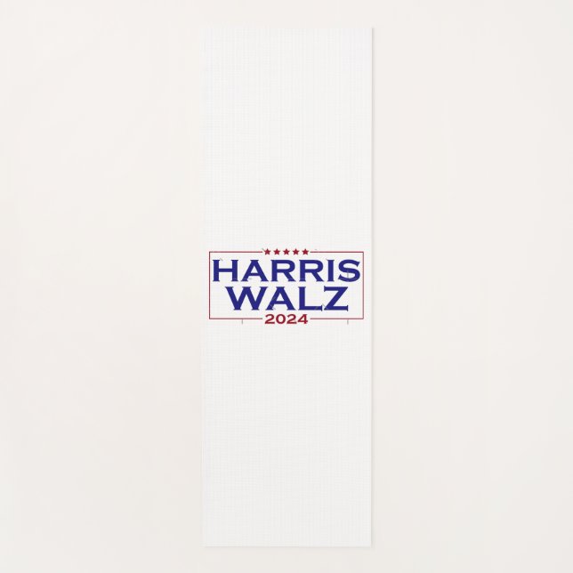 Harris Walz 2024  Yoga Mat (Front)