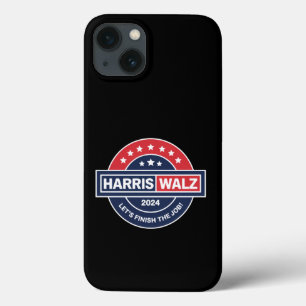 Harris Walz 24 Kamala Harris Madam President 2024  iPhone 13 Case