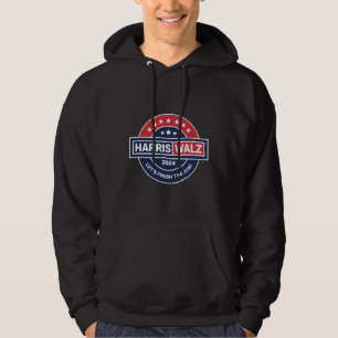 Harris Walz 24 Kamala Harris Madam President 2024 Hoodie