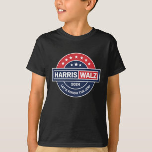 Harris Walz 24 Kamala Harris Madam President 2024  T-Shirt