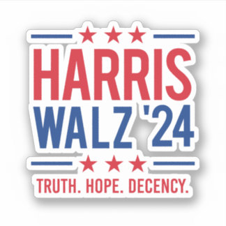 Harris Walz '24 - Truth Hope Decency