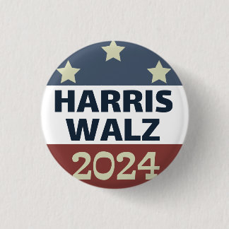 HARRIS WALZ 3 CM ROUND BADGE
