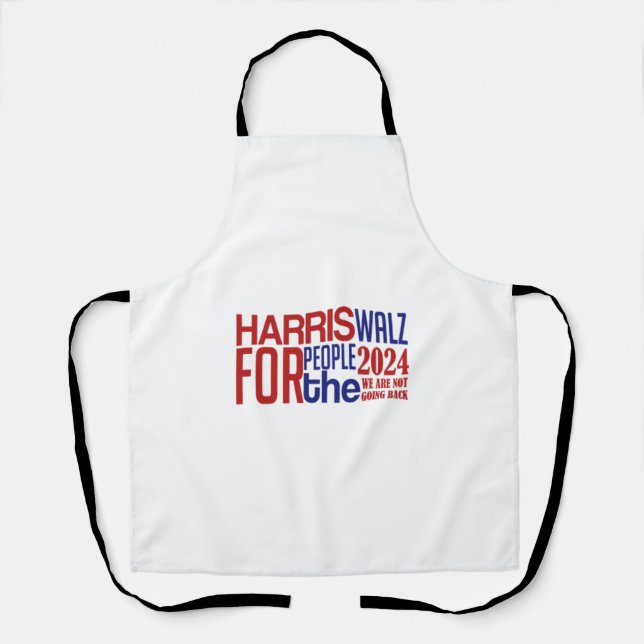 harris walz  apron (Front)