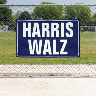 Harris-Walz  Banner