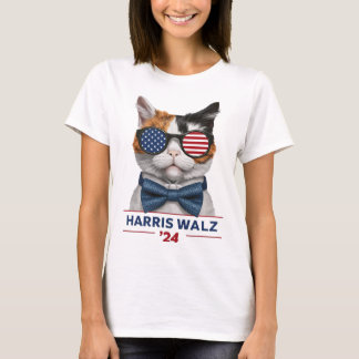 Harris Walz Childless Cat Ladies for kamala harris T-Shirt