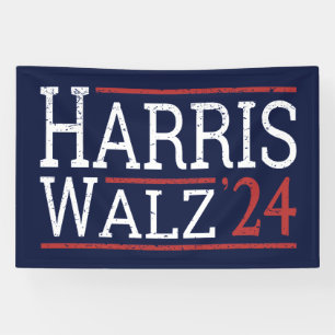 Harris Walz Election 2024 I Banner
