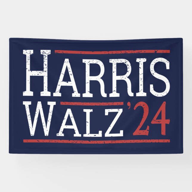 Harris Walz Election 2024 I Banner (Horizontal)