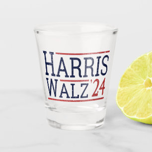 Harris Walz Election 2024 I Shot Glass