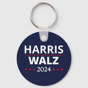 Harris Walz Election 2024 III Key Ring