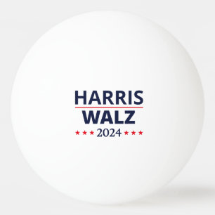 Harris Walz Election 2024 III Ping Pong Ball