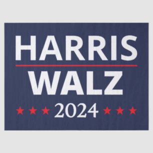 Harris Walz Election 2024 III Tissue Paper