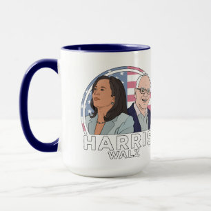 Harris Walz Election Mug