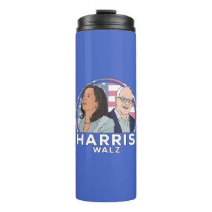 Harris Walz Election Thermal Tumbler