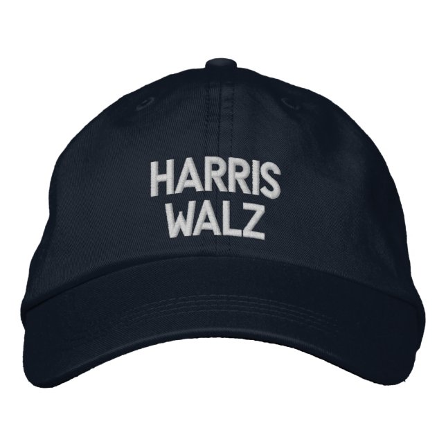 Harris Walz Embroidered Hat (Front)
