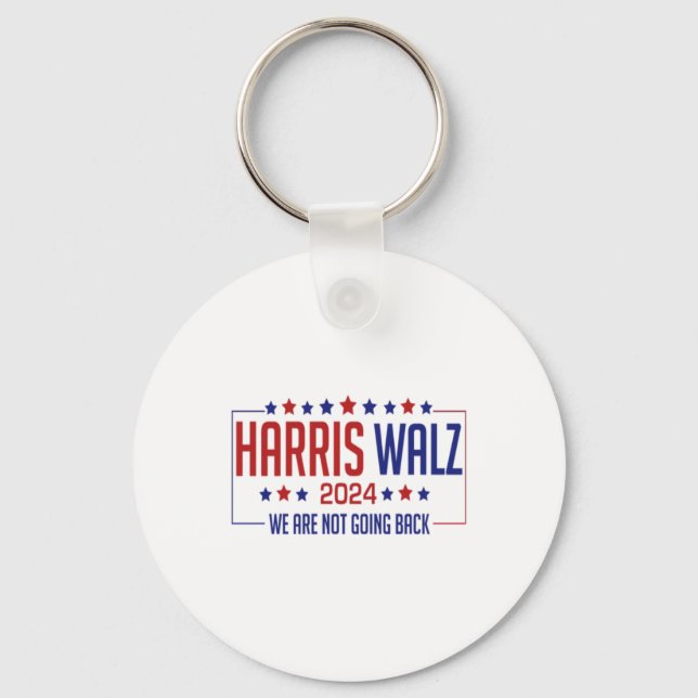 harris walz  key ring (Front)