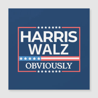 Harris Walz. Obviously. Kamala Harris Tim Walz 
