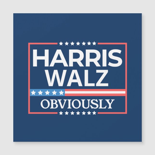 Harris Walz. Obviously. Kamala Harris Tim Walz  (Front)