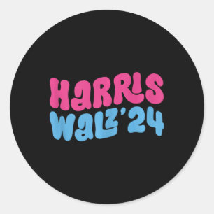 Harris Wheimer 24 Kamala Harris Madam President 20 Classic Round Sticker