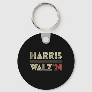 Harris Wheimer 24 Vintage Retro Stripes Fun 2024 Key Ring
