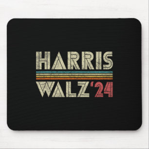 Harris Wheimer 24 Vintage Retro Stripes Fun 2024  Mouse Pad