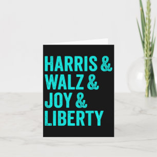 Harris Wheimer Joy Liberty - Harris Waltz 2024 Ret Card