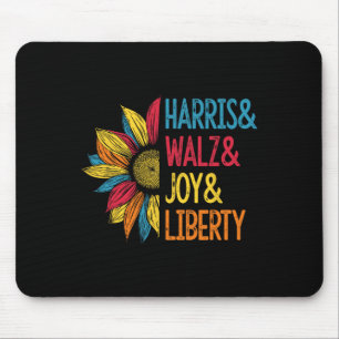 Harris Wheimer Joy Liberty - Harris Waltz 2024 Ret Mouse Pad