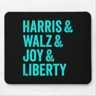 Harris Wheimer Joy Liberty - Harris Waltz 2024 Ret Mouse Pad