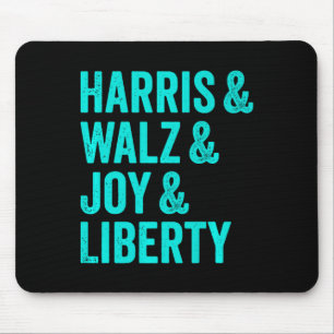 Harris Wheimer Joy Liberty - Harris Waltz 2024 Ret Mouse Pad